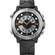 BOSS Orange Dual Movement Rubber Strap Watch