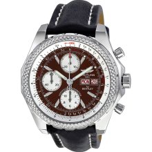 Breitling Bentley GT Chronograph Automatic Burgandy Dial Mens Watch A1336212-K506BKLT