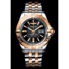 Breitling Galactic 41 Steel/Red Gold Watch #518