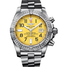 Breitling Men's Avenger Seawolf Yellow Dial Watch A1733010.I513.147A