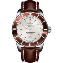 Breitling Superocean Heritage 46 Leather Strap A1732033/G642-leather-brown-deployant