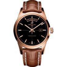 Breitling TransOcean 01 R1036012/BA92 Red Gold Leather Blk Folding