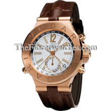 Bulgari Diagono GMT 40mm Watch DGP40C6GLDGMT