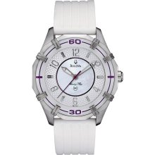 Bulova Marine Star Rubber Women's Watch 96L144