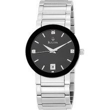 Bulova Men's Diamond Accented Men's Watch