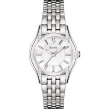 Bulova Stainless Steel Ladies Watch 96L132