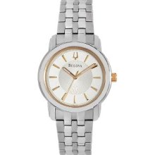 Bulova Two-Tone Men's Watch in Stainless Steel