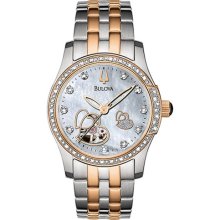 Bulova Womens Mechanical 98R154 Watch