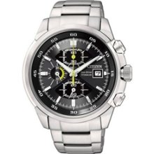 CA0131-55E - 2012 Citizen Eco-Drive Titanium Adventure Chronograph Sports Watch