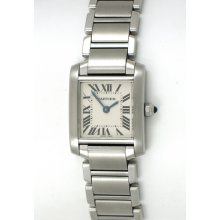 Cartier : Ladies Tank Francaise : W51008Q3 : Stainless Steel