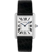 Cartier Men's Tank Solo White Dial Watch W5200003