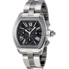 Cartier Roadster Chrono Mens Watch W62020X6