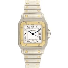 Cartier Santos Men's 2-Tone Quartz Watch W20011C4