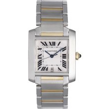 Cartier Tank Francaise Men's 2-Tone Automatic Watch W51005Q4