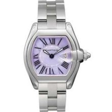 Cartier Women's Roadster Purple Dial Watch W6206007