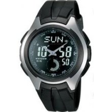 Casio AQ160W-1BV Menandapos;s Ana-Digi Electro-Luminescent Sport Watch