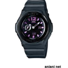 Casio Baby-g Black Bga-142-7bjf Ladies Watch