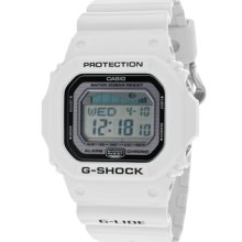 Casio Watches Men's G-Shock Digital Multi-Function White Resin White R