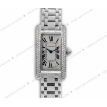 Certified Pre-Owned Small Cartier Tank Americaine Watch WB701851