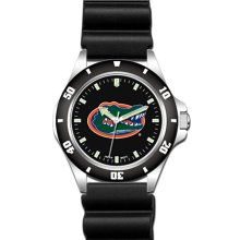 Challenger University Of Florida Watch with Black Rubber Bracelet