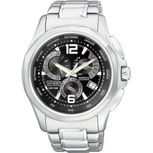 Citizen Eco Drive Calibre 8700 Men's Bracelet Black Dial BL8060-52E