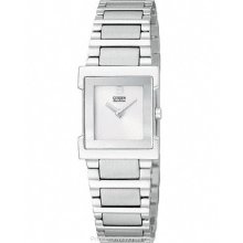 Citizen Ladies Lucca - Square Design - Silver/white Dial - Stianless Steel