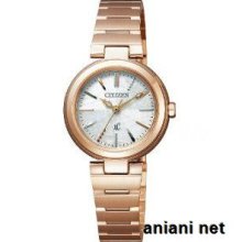 Citizen Lineup Xc Eco-drive Ladies Fe2022-52a Gold X White Watch