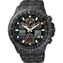 Citizen Skyhawk AT Eco-Drive Watch - Black Anodized