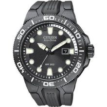 Citizen Watch Men's Eco-drive Promaster Black Rubber Strap Watch Bn0095-08e