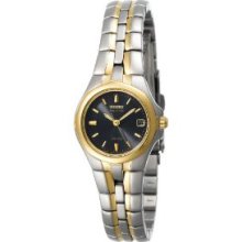 Citizen Women's Eco-Drive Stiletto Two-Tone Watch #EG3044-59A