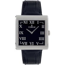 Corum Buckingham Steel Black Mens Watch 157 181 20 0001 BN42