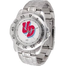 Dayton Flyers UD Mens Sports Steel Watch