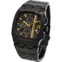 Diesel DZ4259 Black Stainless Steel Case and Bracelet Black Dial