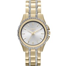 DKNY Crystal Detail Bracelet Watch