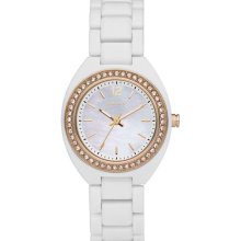 DKNY Glitz Round Plastic Ladies Watch NY8208 ...