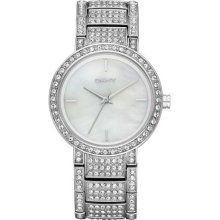 DKNY Ladies NY8054 Crystal Bracelet Watch