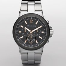 Dylan Black Chronograph Watch