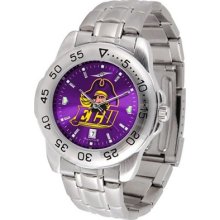 ECU East Carolina University Men's Stainless Steel Wristwatch