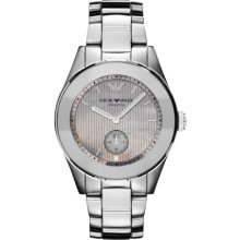 Emporio Armani Ar1463 Sport Silver Grey Watch Rrp Â£499