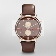 Emporio Armani Classic Leather Watch AR0387