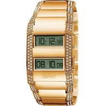 Esprit Fulmina Centauri Zircon Detail Women's Digital Quartz Watch