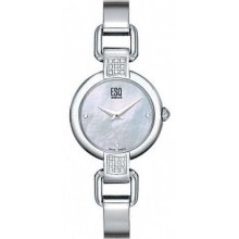 ESQ 07101073 Ladies Dalphine Silver Dial Watch