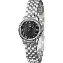 Esq 07101303 Women's Watch Harrisson Stainless Steel Black Dial