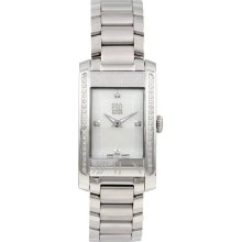 ESQ Ladies Stainless Steel Capri White Dial Diamonds 07101299