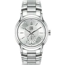 ESQ Quest Mens Watch - Silver Face - Second Subdial 07301326