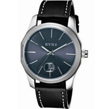 EYKI WB8326G Men's Quartz Watch Leather Strap 3 Colors