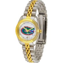 Florida Gators UF Womens 23Kt Gold Watch