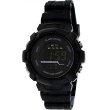 Fmd Black Plastic Digital Alarm Unisex Watch Fmdco053