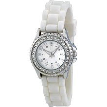 FMD White Dial Whiter Polyurethane Ladies Watch ZRT8043