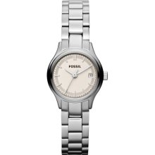 Fossil Archival Mini Stainless Steel Women's Watch ES3165